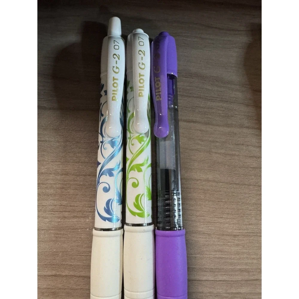 HUGE Colored Pens Lot 21 Pieces Journaling Coloring Notes BIC Pilot G2 & More